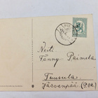 Postikortti Jenny Nyström 1927 Rivileima Numminen + Mäntsälä - pikkukuva 2
