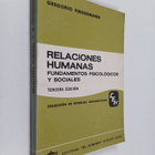 Gregorio Fingermann : Relaciones humanas - fundamentos ps... - pikkukuva 1