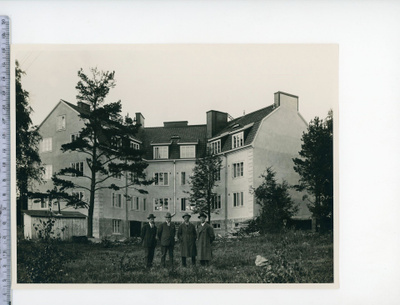 Helsinki Munkkiniemi solubetonirakennus 1925 Eric Sunström