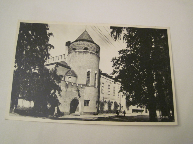 VANHA Postikortti Kuopio 1950-l Alkup.Mallikappale