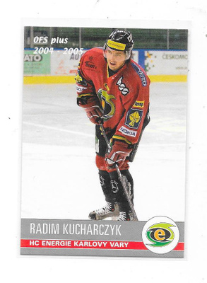 2004-05 OFS #380 Radim Kucharczyk E Karlovy Vary  ex Ilves
