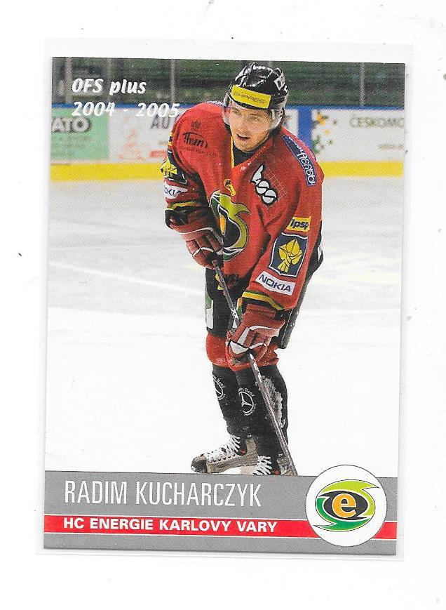2004-05 OFS #380 Radim Kucharczyk E Karlovy Vary  ex Ilves