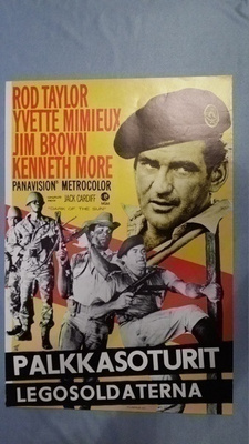 Palkkasoturit Vanha Elokuvajuliste Rod Taylor