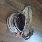 Myydään  naisten nailon laukku beige - pikkukuva 2