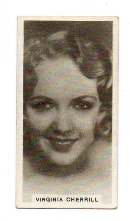 Filmitaiteilijoita savukerasioista n:o 55 VIRGINIA CHERRILL