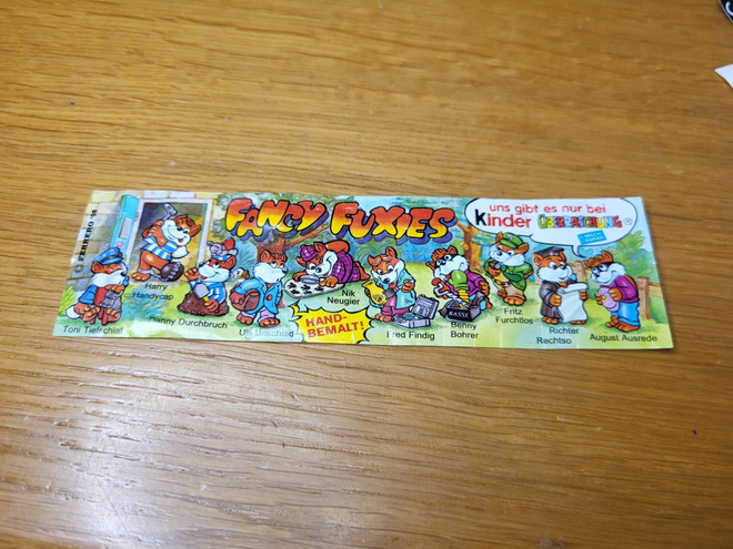 Kinder paperi Fancy Fuxies