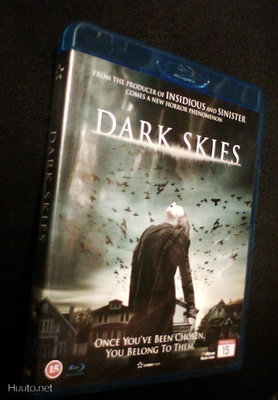 DARK SKIES Blu-ray (2013) Sis.postikulut