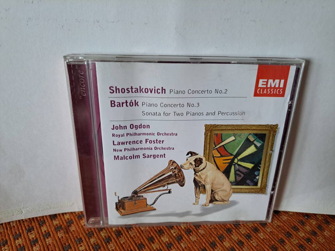 Shostakovich/Bartok:Piano concertos-John Ogdon,Foster etc.CD