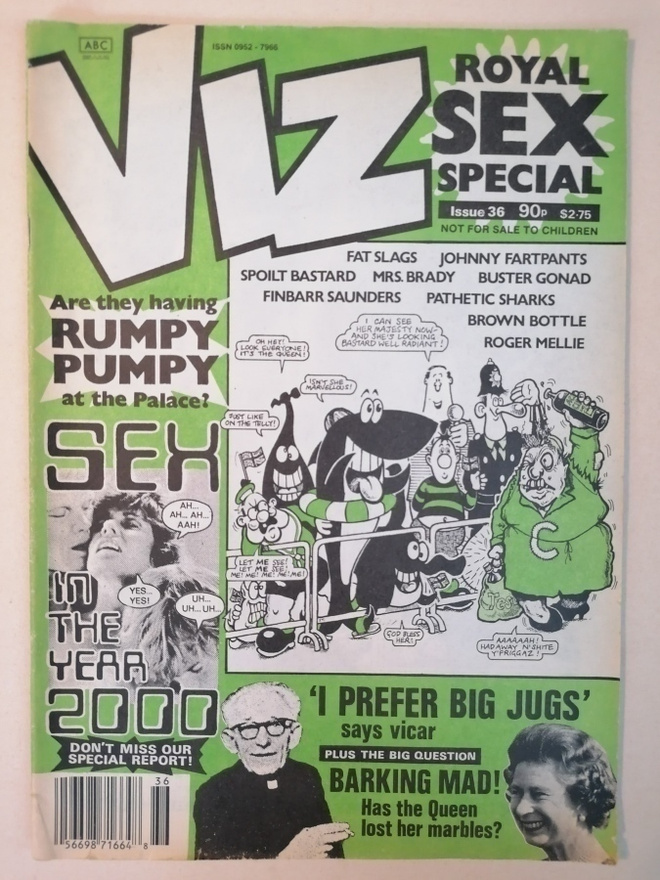 VIZ no 36  1989 Royal Sex Special