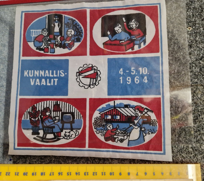 Kunnallisvaalit 1964 mainostuote