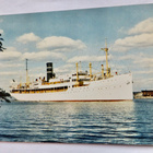 VANHA Postikortti Laiva Ariadne SHO 1950-l - pikkukuva 1