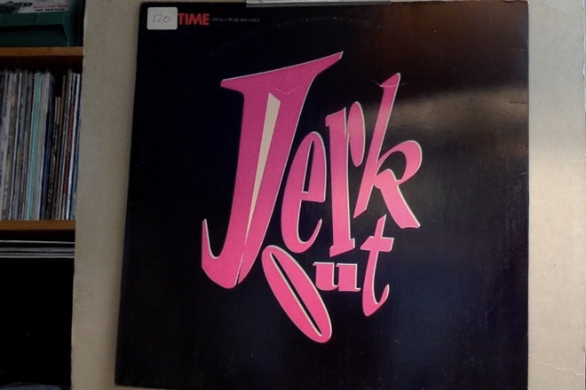 THE TIME  ::  JERK OUT  ::  VINYYLI  MAXI  12"    US 1990 !!