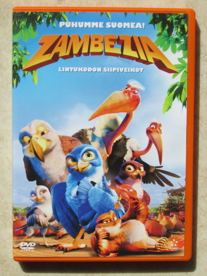 Zambezia, DVD. Lasten piirretty