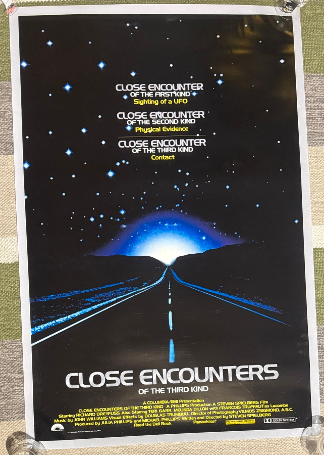 ELOKUVAJULISTE CLOSE ENCOUNTERS OF THE THIRD KIND