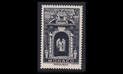 Monaco 442 ** Käyttösarja sisäänkäynti 30 Fr (1951)