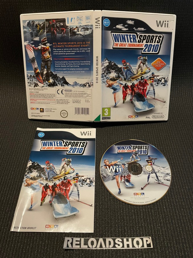 Winter Sports 2010 Wii - CiB