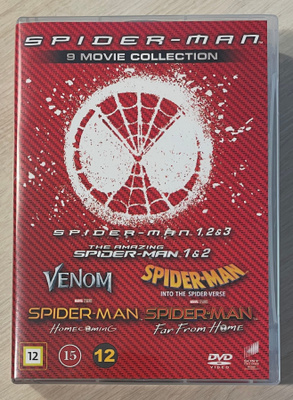 Hämähäkkimies (Spider-Man) -kokoelma (2002-2019) 9DVD