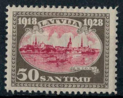 Latvia Mi 136 +