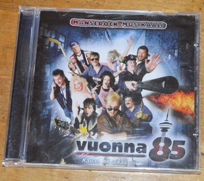 Manserock musikaali vuonna 85 (cd)