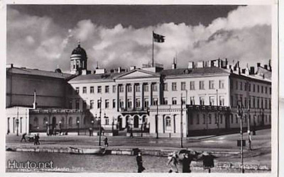 Helsinki Presidentin linna - lippu p171