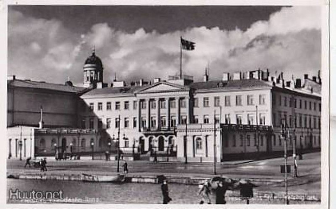 Helsinki Presidentin linna - lippu p171