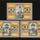 Saksa Notgeld 5 x 50 Pfg, Nördlingen 1919 - pikkukuva 2