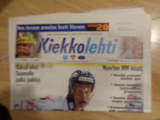Kiekkolehti Nro 14/2001 (17.11)