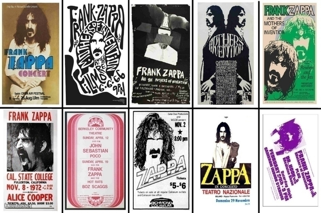 FRANK ZAPPA -- postikorttisetti   (Upea Lahja !!) #2