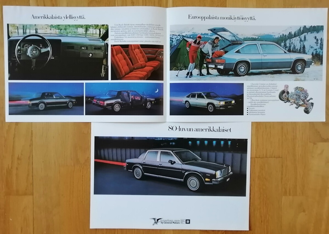 1980 Chevrolet  Citation / Buick Skylark esite - suomalainen