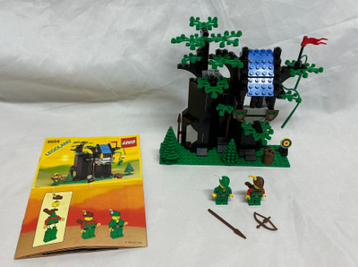 Lego Castle 6054 Forestmen's Hideout + ohje