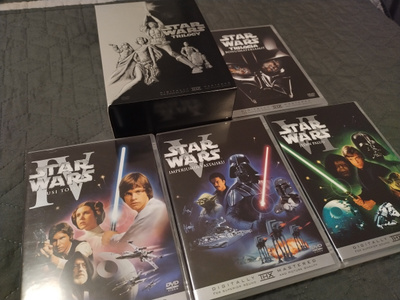 (DVD) Star Wars Trilogy episodit IV - VI