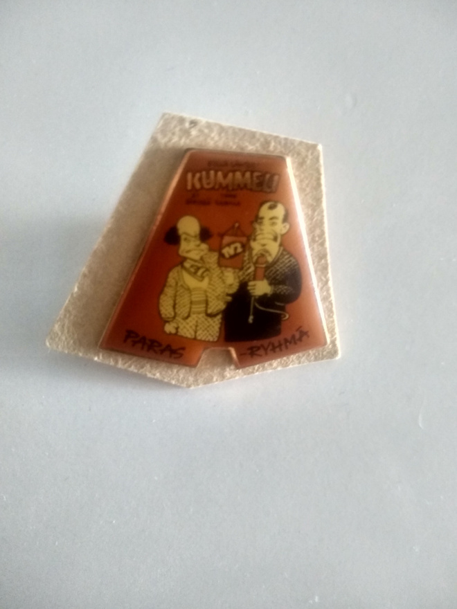 Kummeli pinssi Paras a-ryhmä 1990 luku