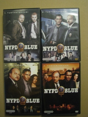 NYPD BLUE 1 - 4 tuotantokaudet