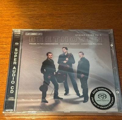BIS SACD: Trio Zimmermann Beethoven: String Trios Op. 9 UUSI