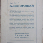 Kaarlo Nuorvala: Pankkihämähäkki, Sanatar 1945. 154 s - pikkukuva 2