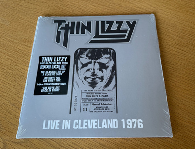 Thin Lizzy – Live In Cleveland 1976 (UUSI 2xLP)