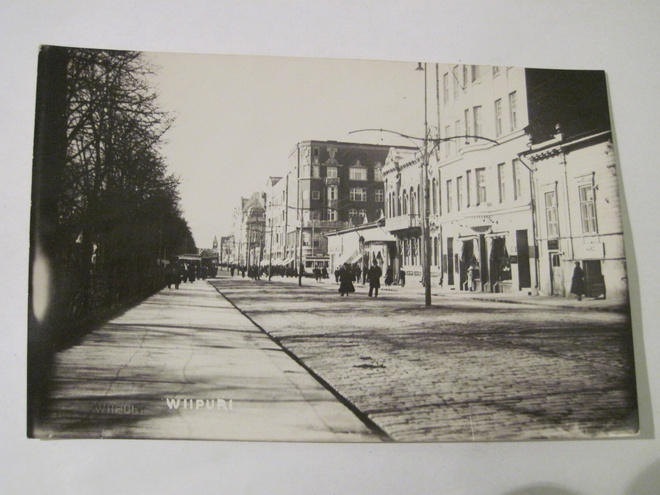 VANHA Postikortin Alkup.Mallikappale Viipuri 1920-l