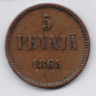 1865 5 penniä kl5 - pikkukuva 1
