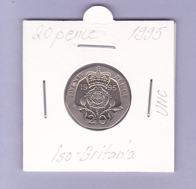 Iso-Britania 20 Pence v.1995 KM#939