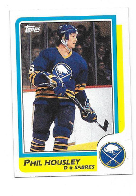 1986-87 Topps #154 Phil Housley Buffalo Sabres