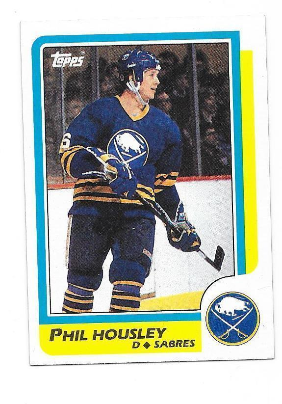 1986-87 Topps #154 Phil Housley Buffalo Sabres