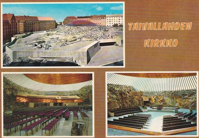 KIRKKOKORTTI - HELSINKI - TAIVALLAHDEN KIRKKO - 1
