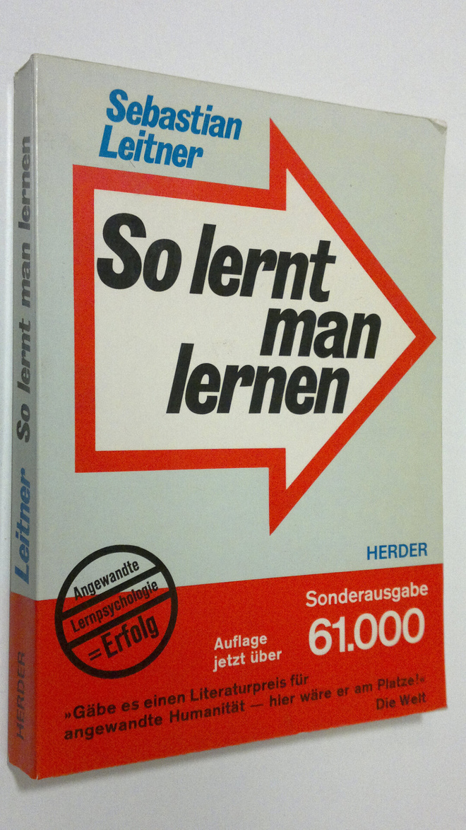 Sebastian Leitner : So lernt man lernen