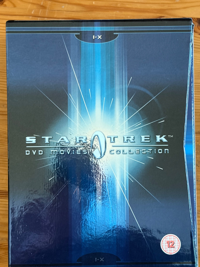 Star Trek DVD movies collection I-X