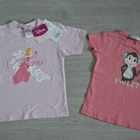 Disnay Prinsessa 90cm ja ZA girls sweet apina t-paita 4-5v t - pikkukuva 1