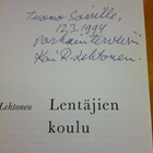 Kai R. Lehtonen : Lentäjien koulu signeerattu - pikkukuva 2
