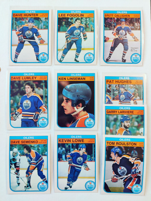 82-83 Opc - Edmonton Oilers 10kpl