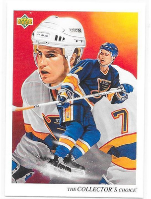 1992-93 Upper Deck #18 Nelson Emerson St Louis Blues