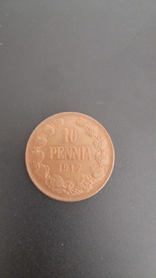 10 PENNIÄ, 1917