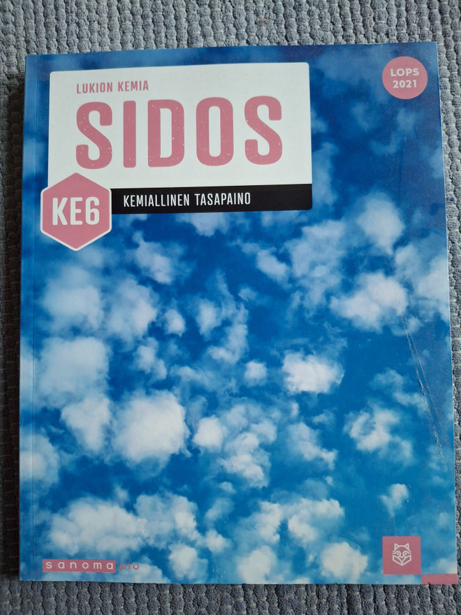 Oppikirja: Lukion kemia SIDOS KE6